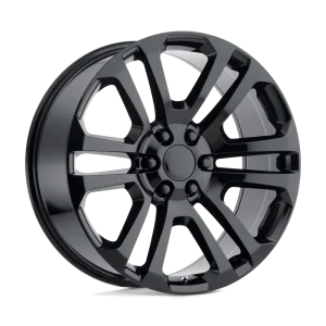 OE Creations – PR158 – Black – 20″x9″ 24mm – All weather Wheels – 158GB-295824